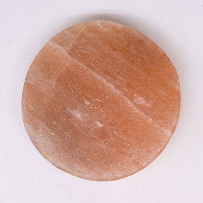 Kochplatte aus Himalaya-Salz - Rund - 20x20x5cm