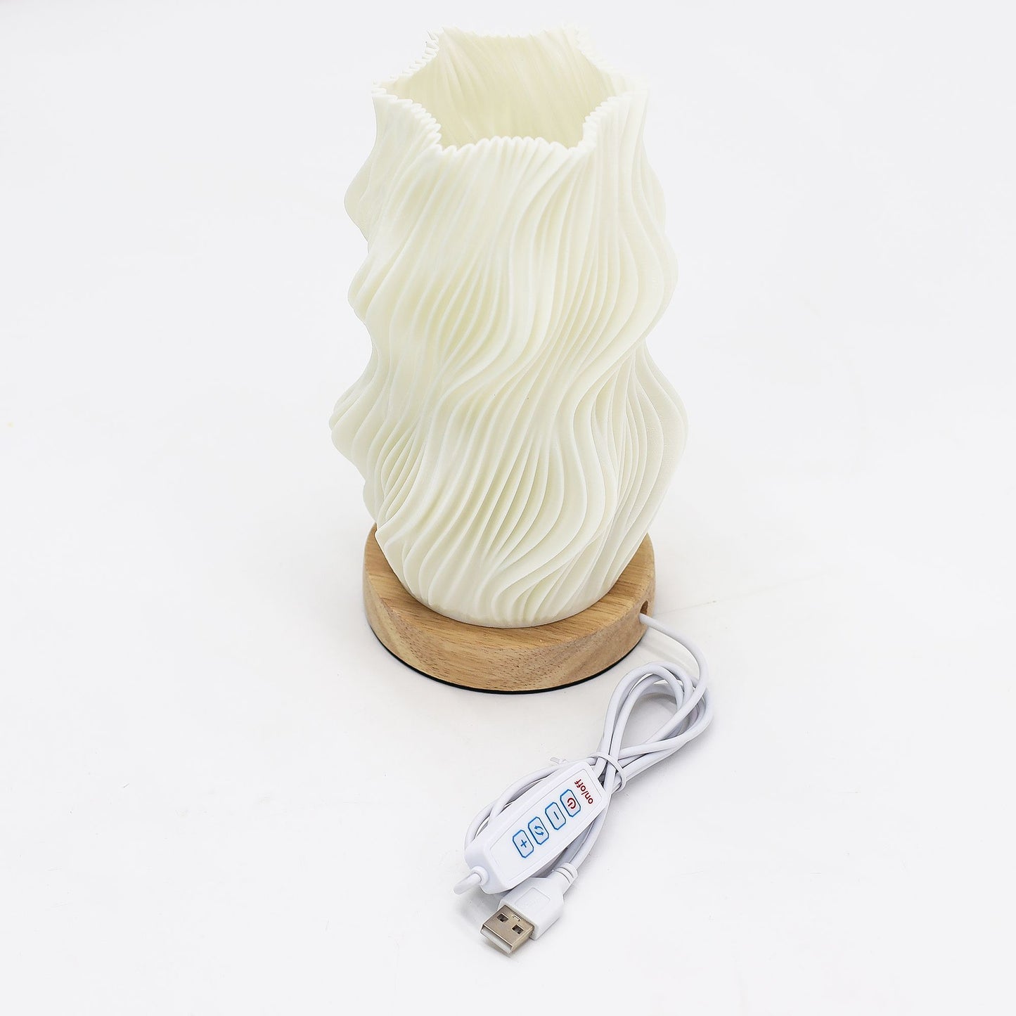 New Wave Lampe - USB (C) - 3 Einstellungen - Twisted Star