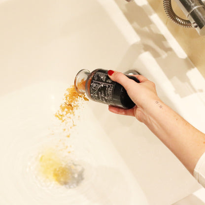 Potion de bain de sorcière ancienne et amulette en cristal de citrine - Succès