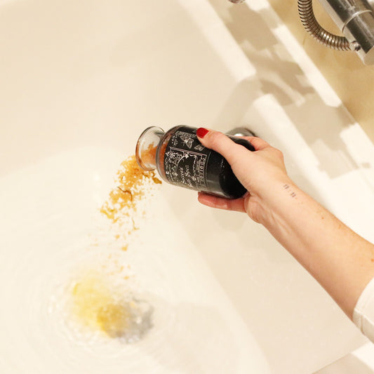 Poción de baño de bruja antigua y amuleto de cristal de citrino - Éxito