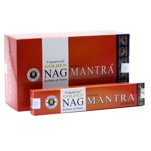 15 g Golden Nag Weihrauch – Mantra