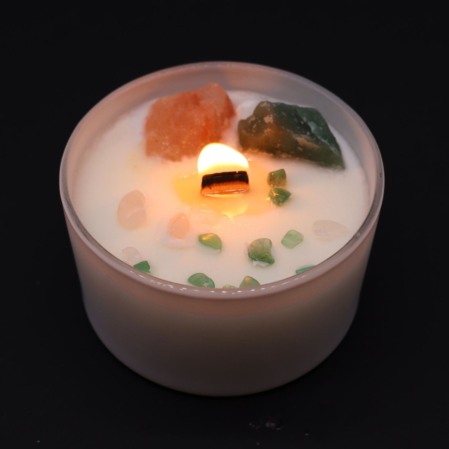 Velas de Cristal de Chakra  - Chakra del corazón