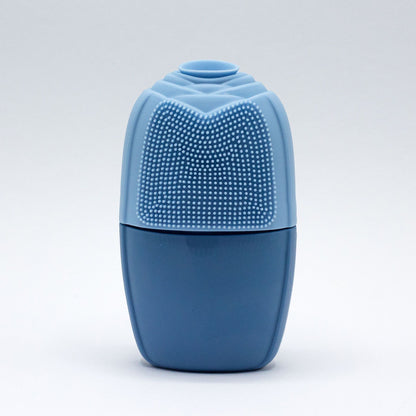 Rouleaux de glace en silicone pour le visage - Bleu