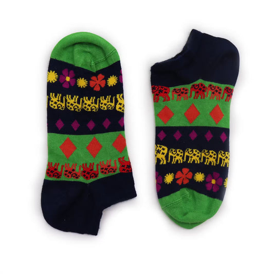 Hop Hare Bambus-Socken, Größe S/M (36-40) - Lucky Elephant -