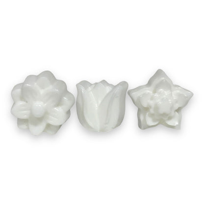 12 x Jabones Decorativos Flor
