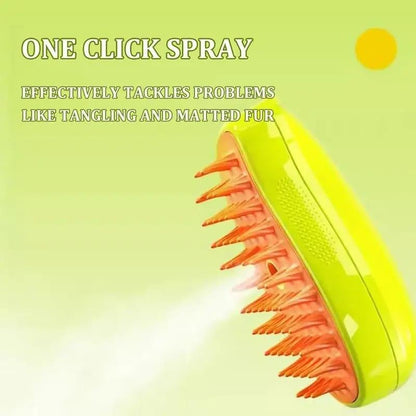 Brosse à vapeur pour animaux de compagnie 