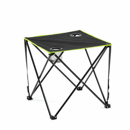 Table de camping pliante en tissu Cafolby InnovaGoods avec housse