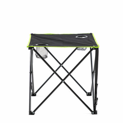 Table de camping pliante en tissu Cafolby InnovaGoods avec housse