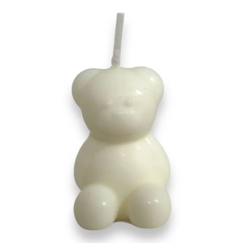 Original Teddybär Taufkerzen